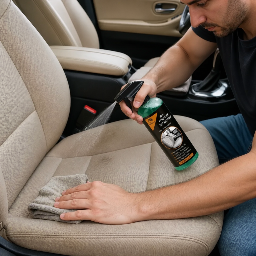 Heavy Duty All-Purpose Car Cleaner for Coffee Stains, Pet Messes & Everyday Grime